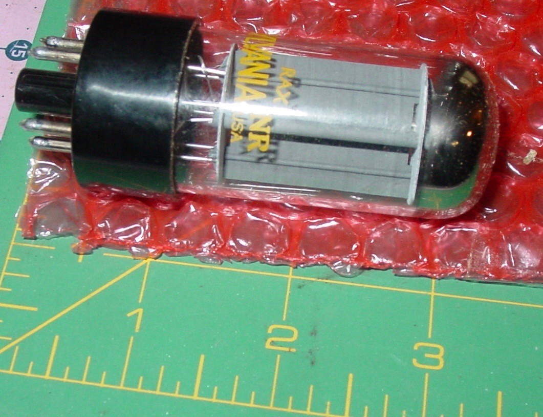 4 Vintage Electron Tubes Mixed Parts Lot RCA GE Sylvania All Test Good USA