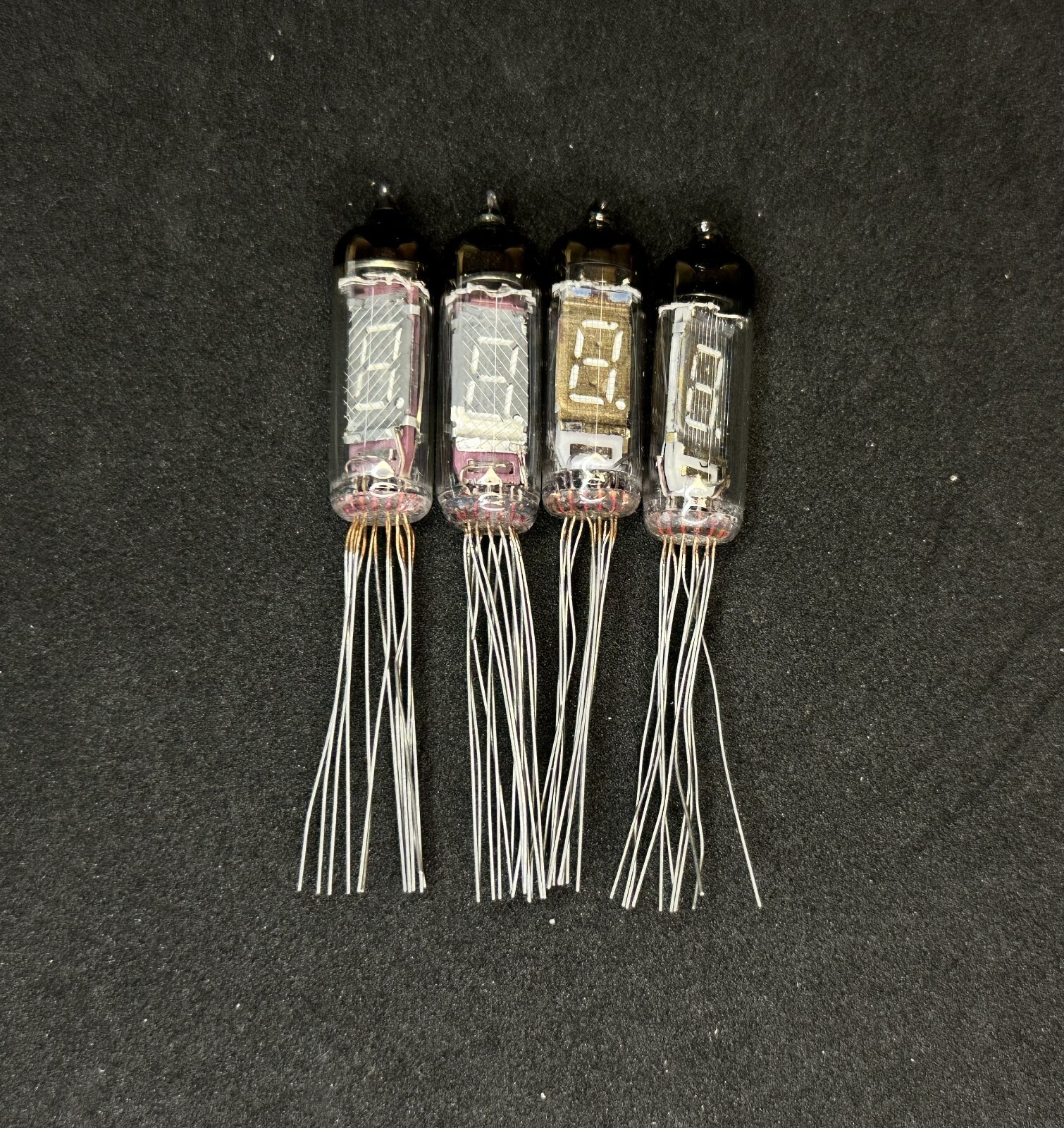 4 PCS IV-3A (ИВ-3А) NEW VINTAGE VFD VACUUM TUBE INDICATOR SOVIET USSR