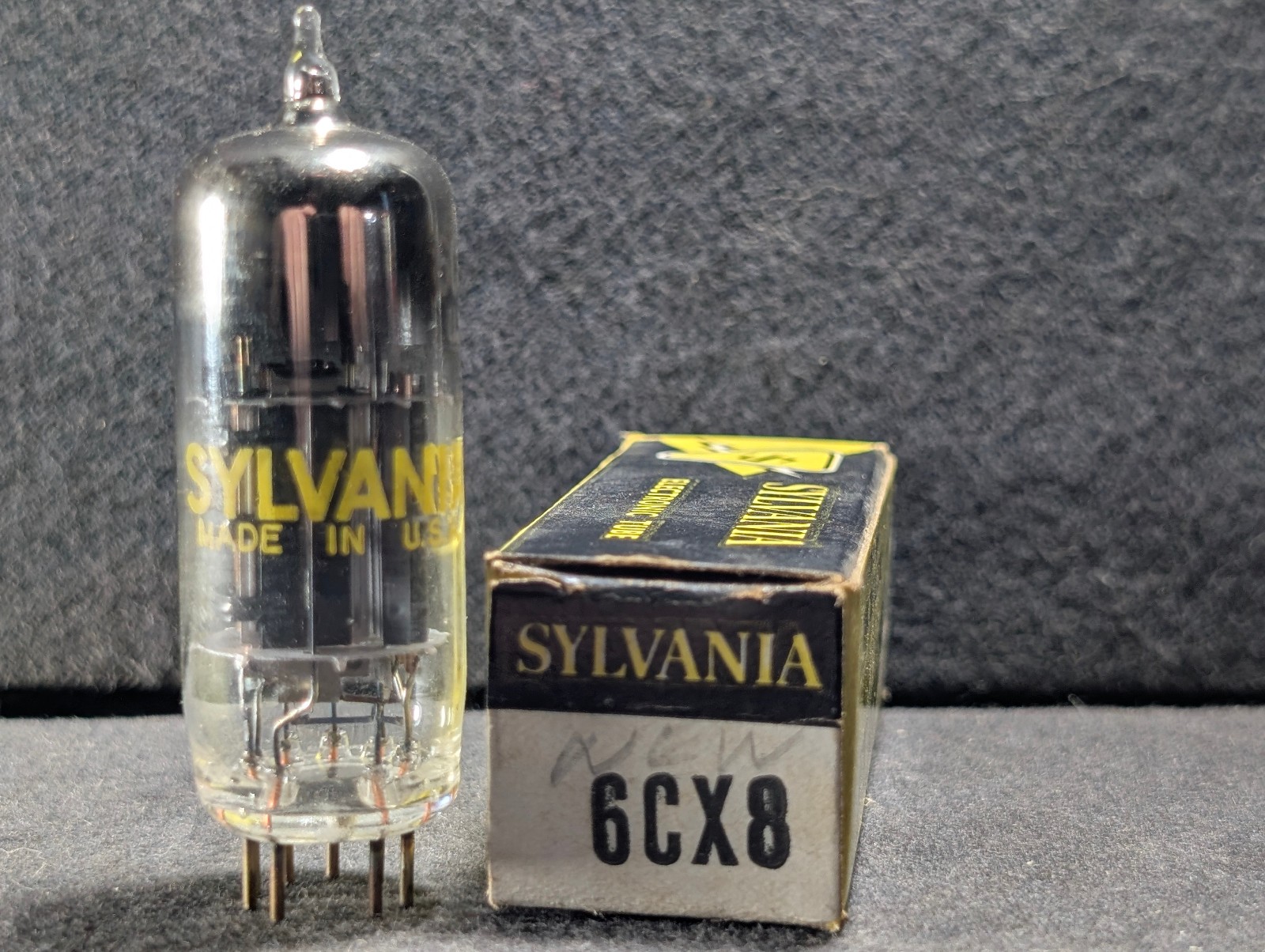 6CX8, Sylvania, Triode-Pentode Vacuum Tube