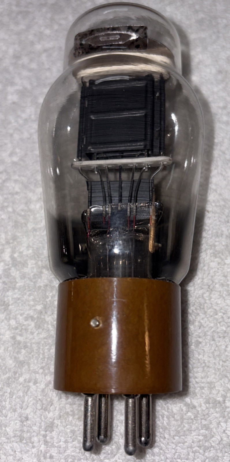 National Type 10Y ST Vacuum Tube Brown Base Spring Top Amplitrex 113%