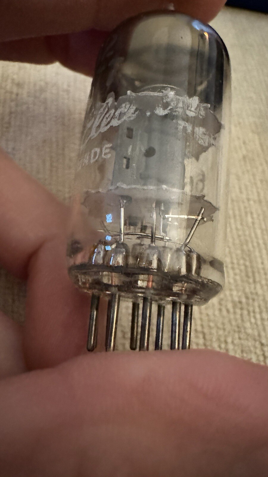 NOS 6679 12AT7 12AT7Wa Low Noise Special Quality Preamp Tube