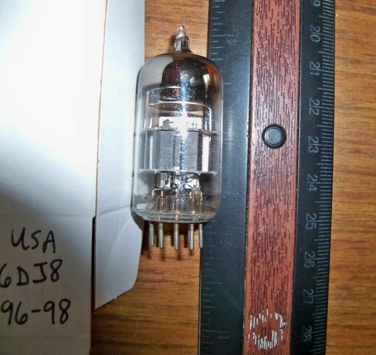 Strong USA Gray Plate O Getter 6DJ8 / ECC88 Tube – 96/98