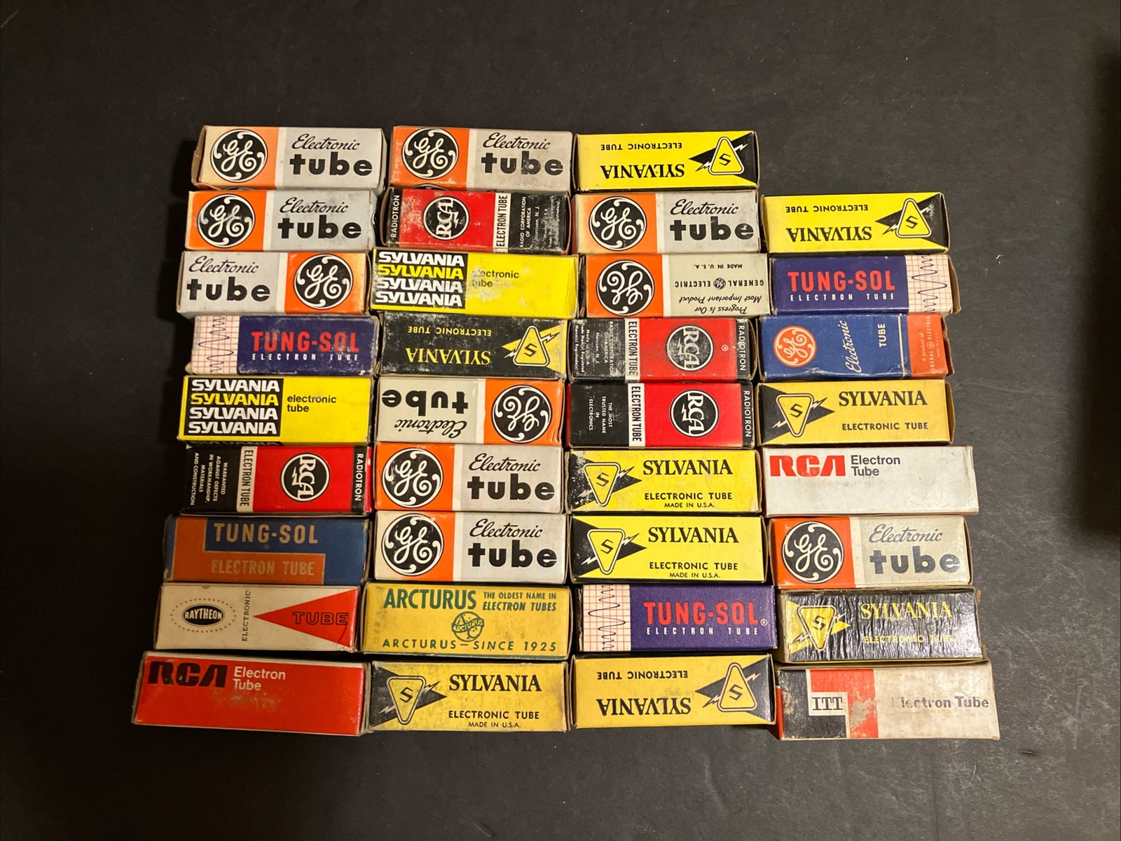 Lot Of 35 Electron Tubes New Old Stock What You See Is What You Get #1