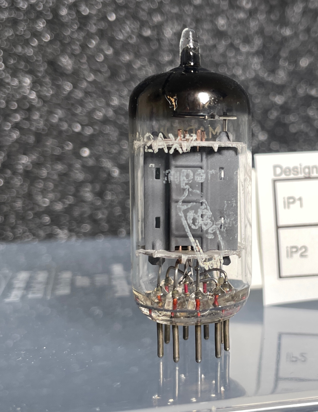 Bugle Boy / Amperex ECC83/12AX7 #301 Dual Triode Tube Vintage Rare