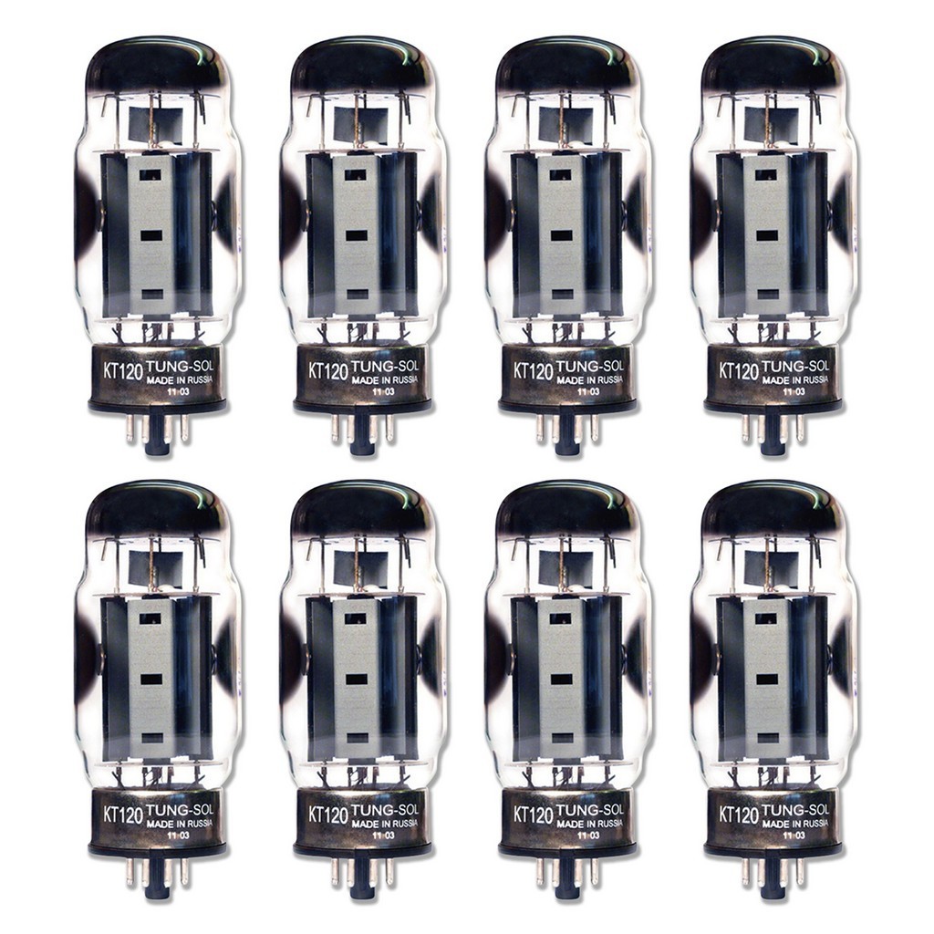 New Matched Octet (8) Tung-Sol KT120 Vacuum Tubes