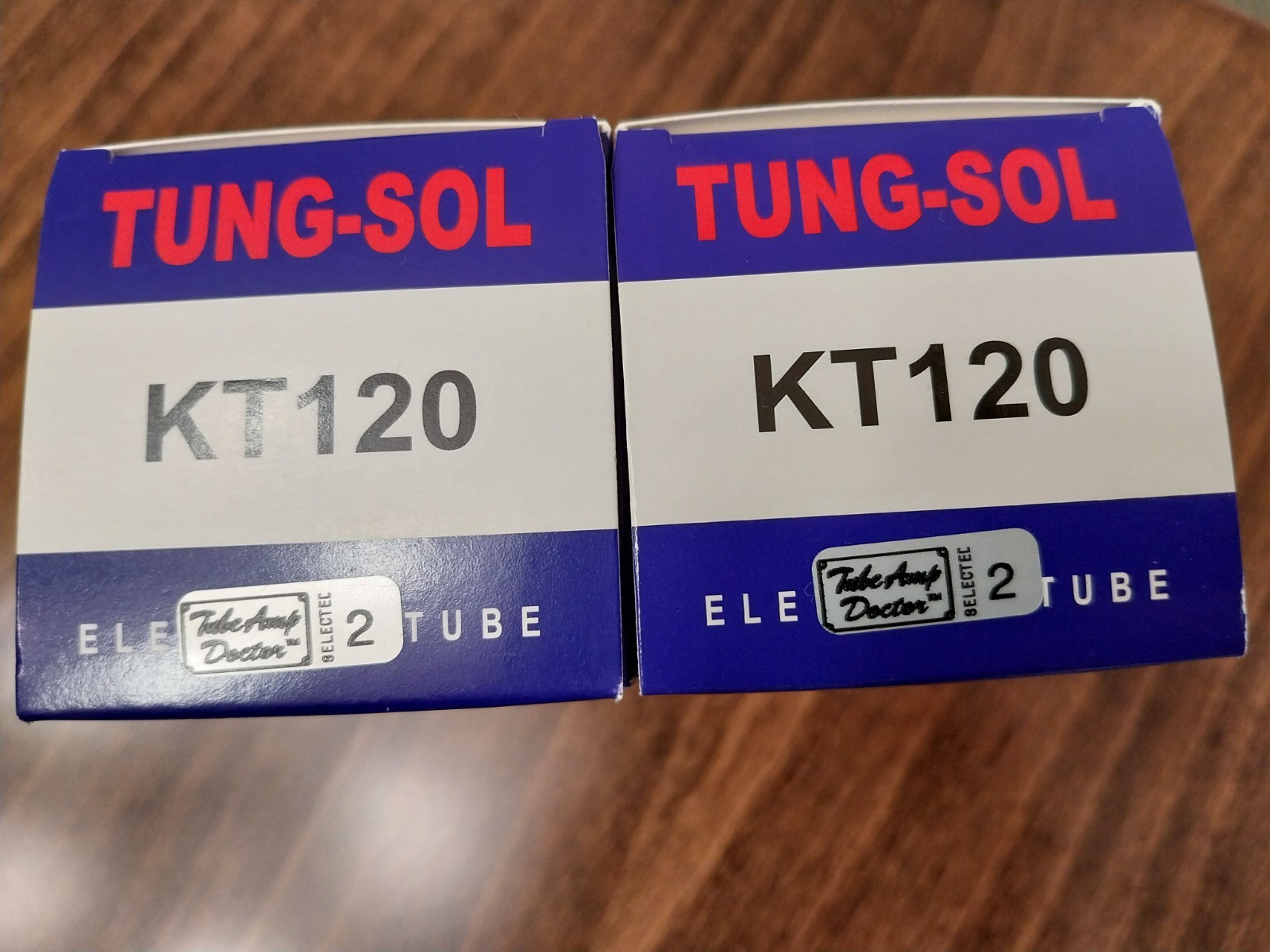 TUNG-SOL KT120 SELECTED (GRADE 2) MATCHED PAIR. NEW