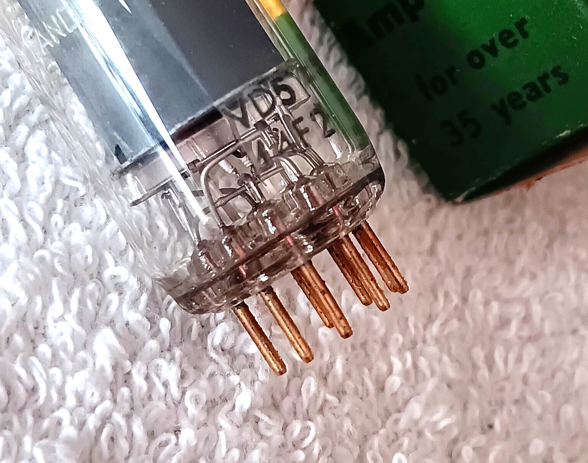 NIB AMPEREX 6227 E80L Tube -SALE – PQ PREMIUM QUALITY – GOLD PINS – AT1000 Test