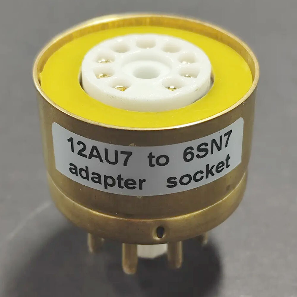 1PC Convert Socket 12AU7 TO 6SN7 Vacuum Tube Socket Adapter USA