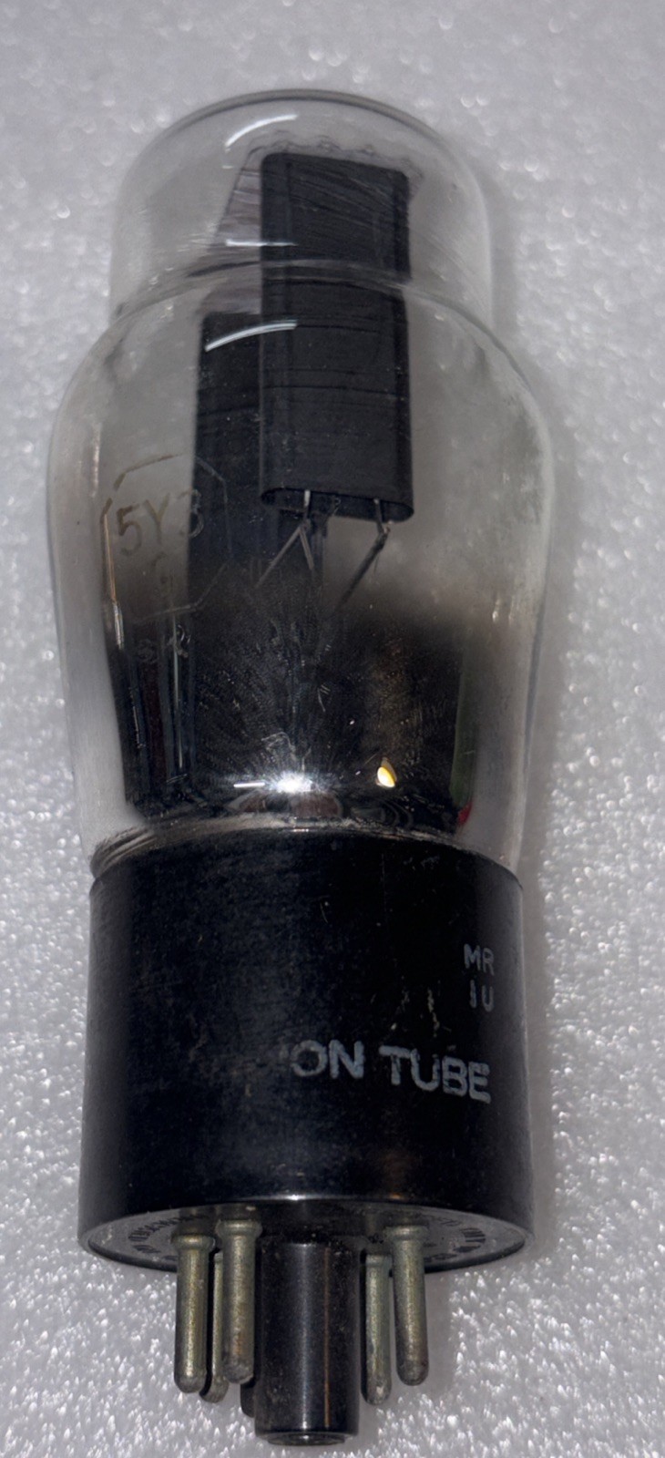 National 5Y3GT Rectifier Tube Tested Strong