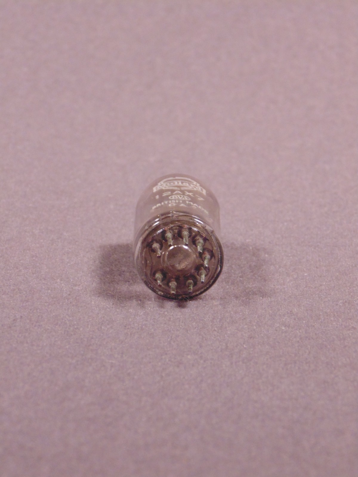 1 12AX7 MULLARD Long Plate HiFi Amp Vacuum Tube Code I*** L4 Strong & Balanced