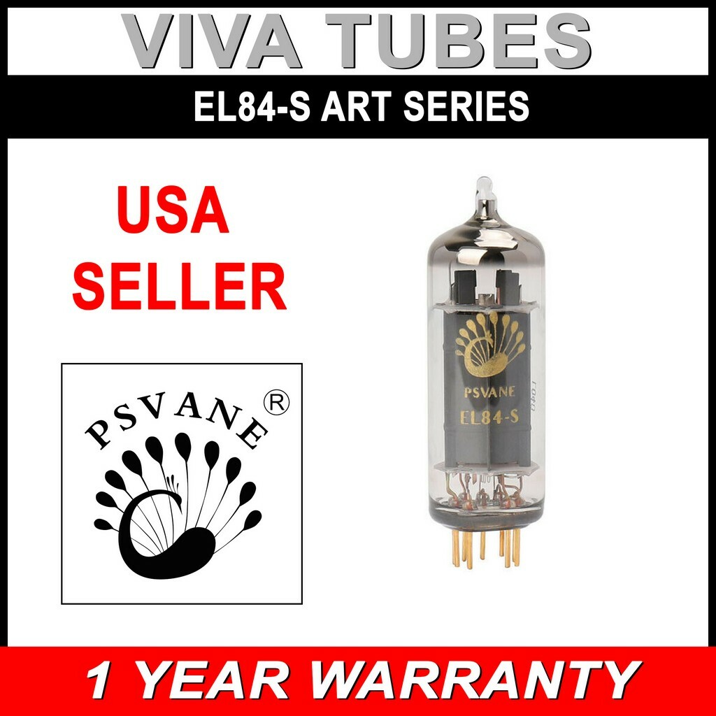 Ip Tested Psvane EL84-S Art Series Vacuum Tube – USA Seller