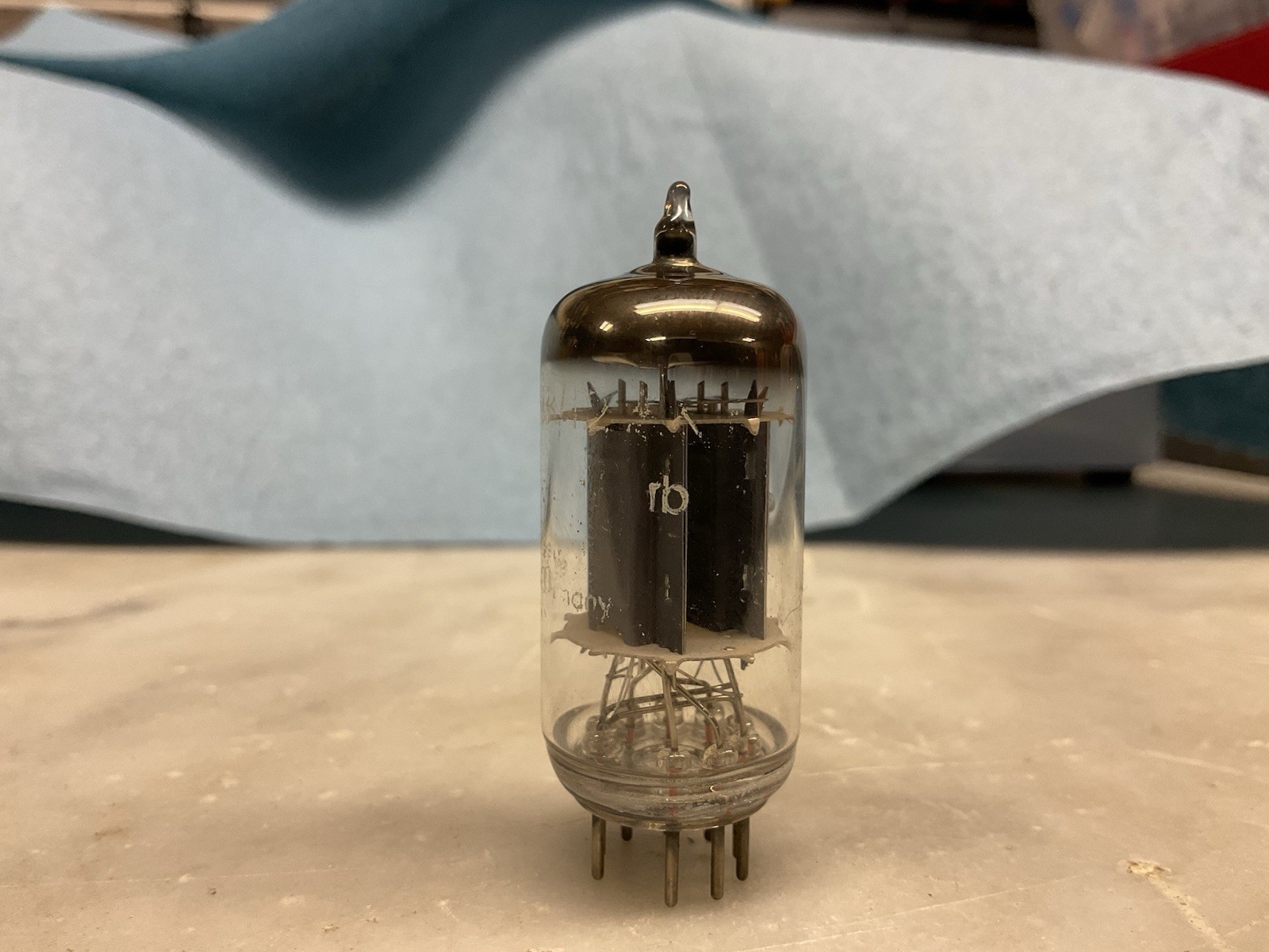 Telefunken 12ax7 Rib Plate Tube Balanced