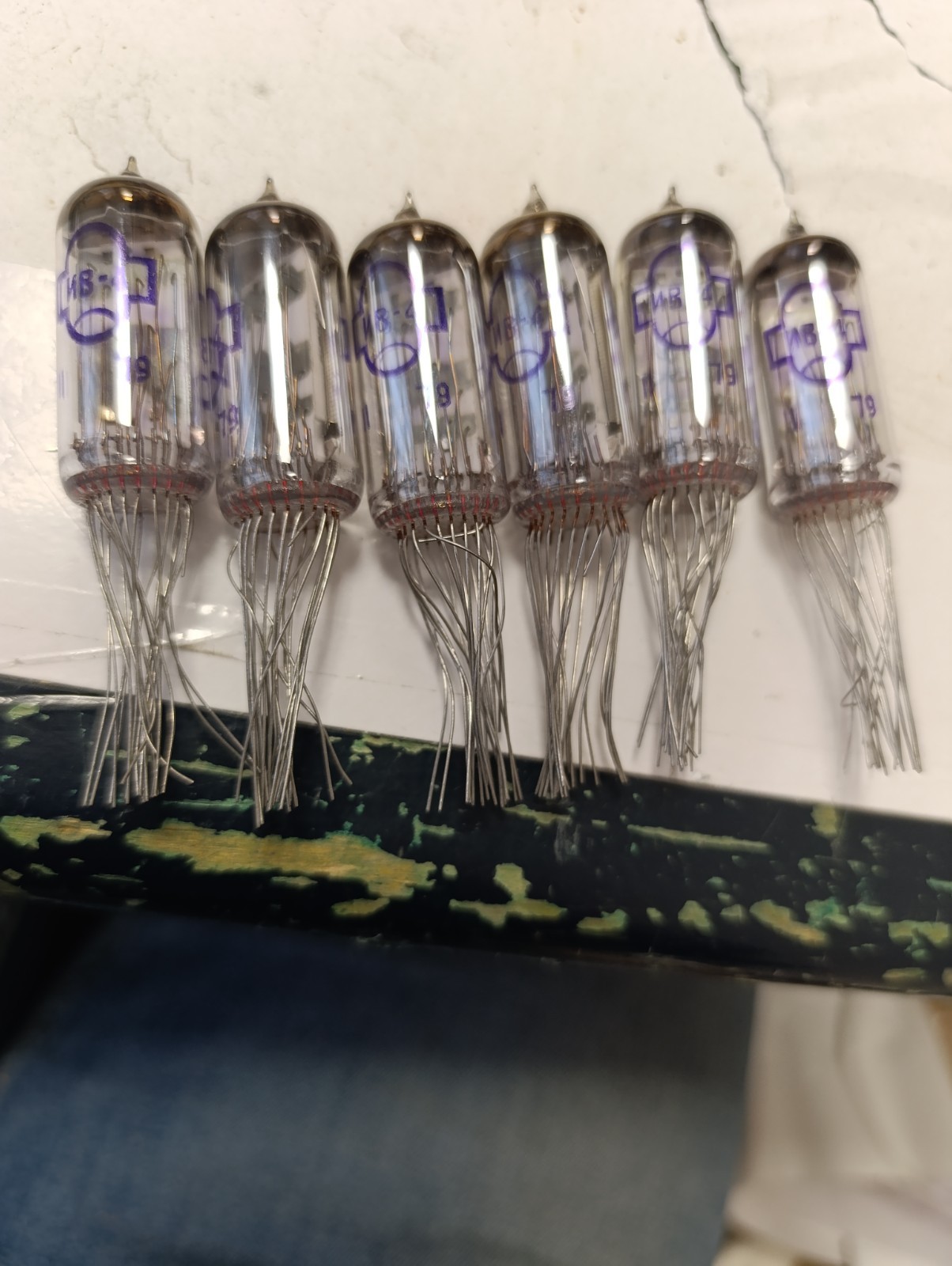 6 pcs IV-4 (IV-17) NEW SAME / MULTISEGMENT VFD TUBE / BATCH / SHIPS FROM EU