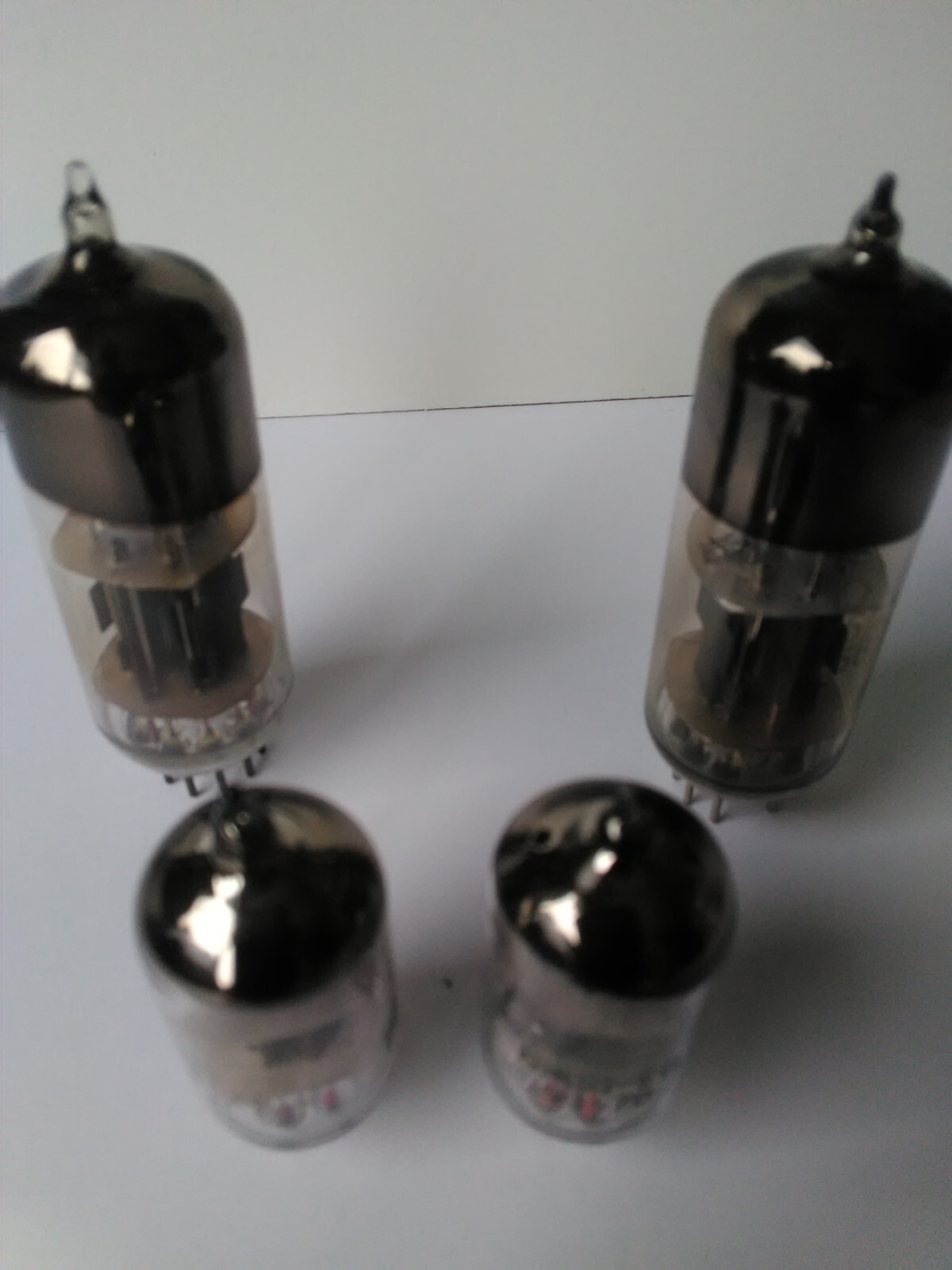 2pcs 6N6P +2pcs6N1P-EV MATCHED PAIR set for amps(tested L3-3)