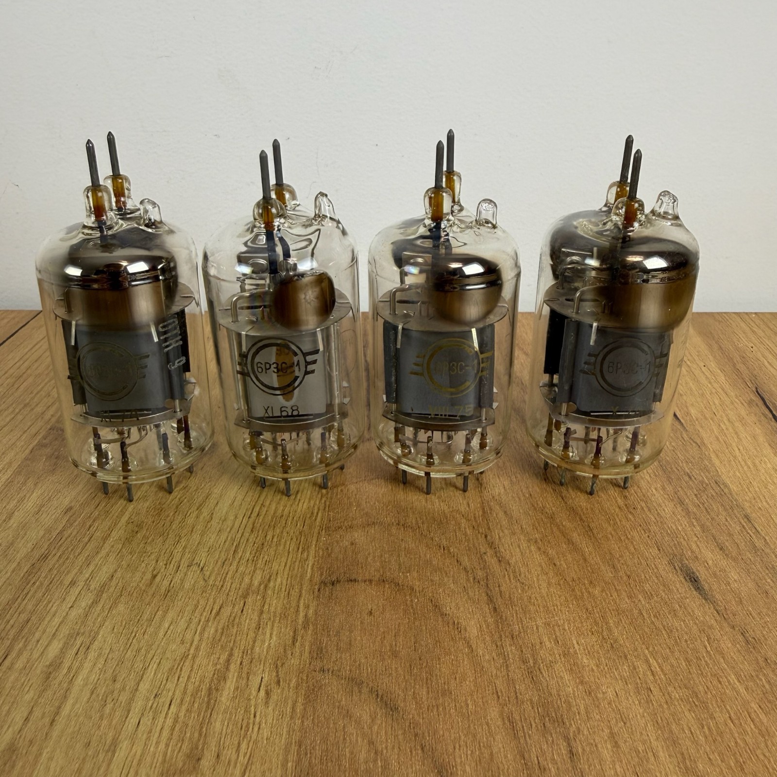 4 pcs 6R3S-1 6Р3С-1 NEW SVETLANA Tetrode TUBES USSR SOVIET AMP