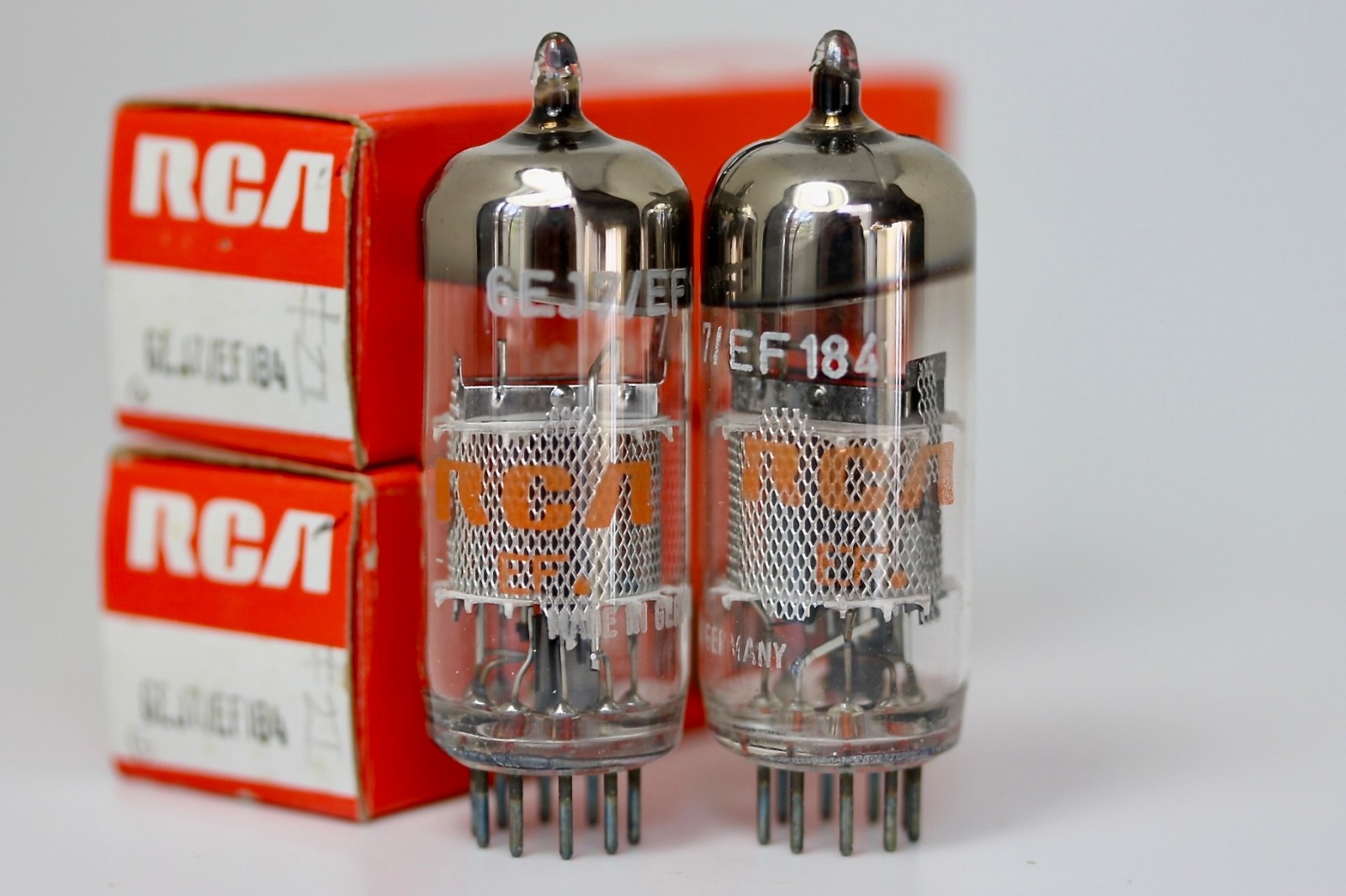 EF184 6EJ7 SIEMENS NOS M-PAIR for H.H.SCOTT 345 350 C D Shindo Graaf Futterman