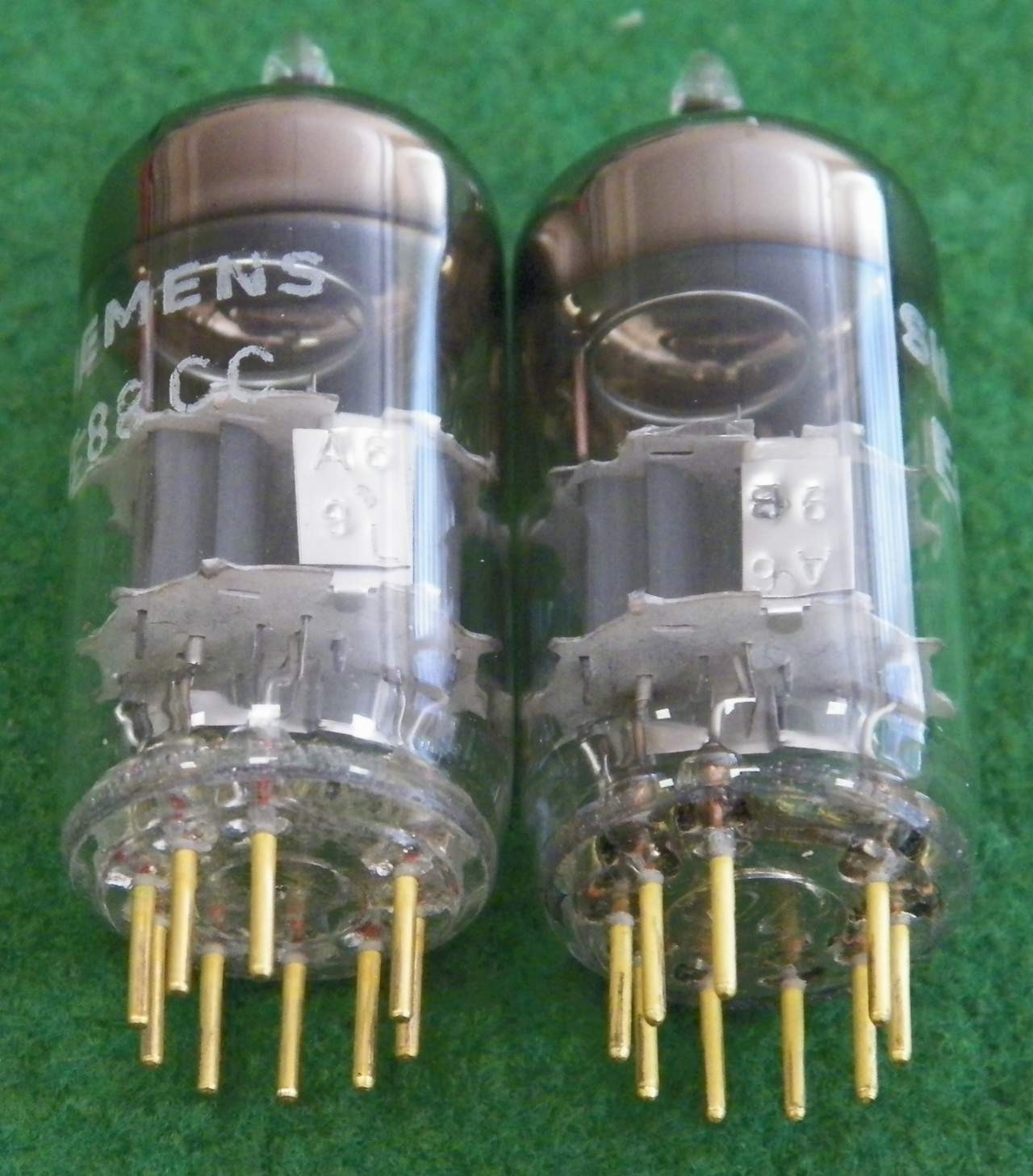 New / Nos E88CC (6922) Siemens Double Triode Pair – (9-10)_[=T=]