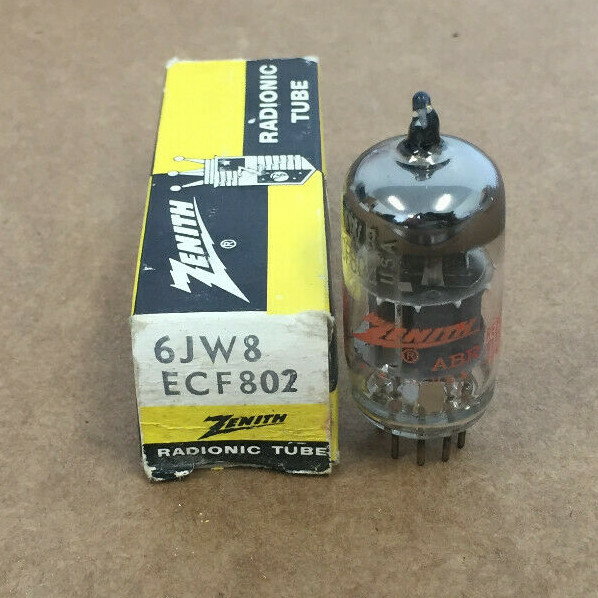 ZENITH 6JW8/ECF802 VINTAGE ELECTRON VACUUM TUBE