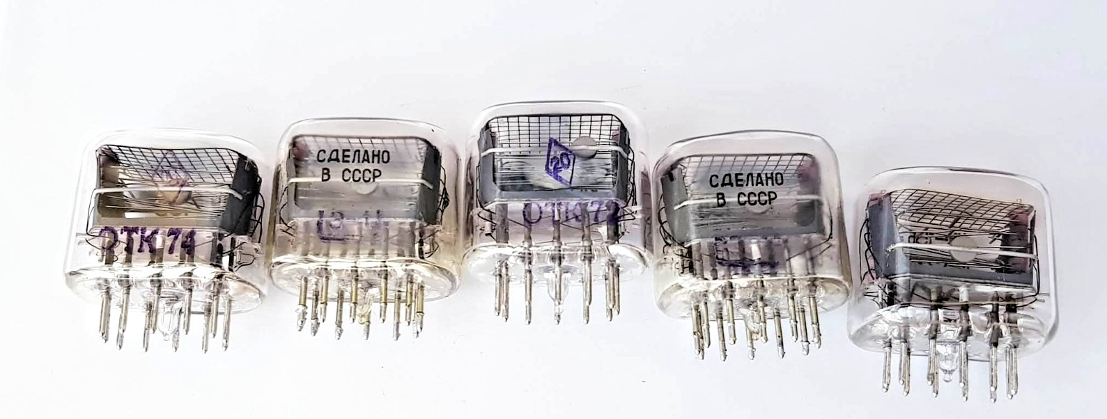 5 x IN-15 TESTED IN-15A IN-15B SYMBOLS NIXIE Indicator Clock Watch TUBE 100%