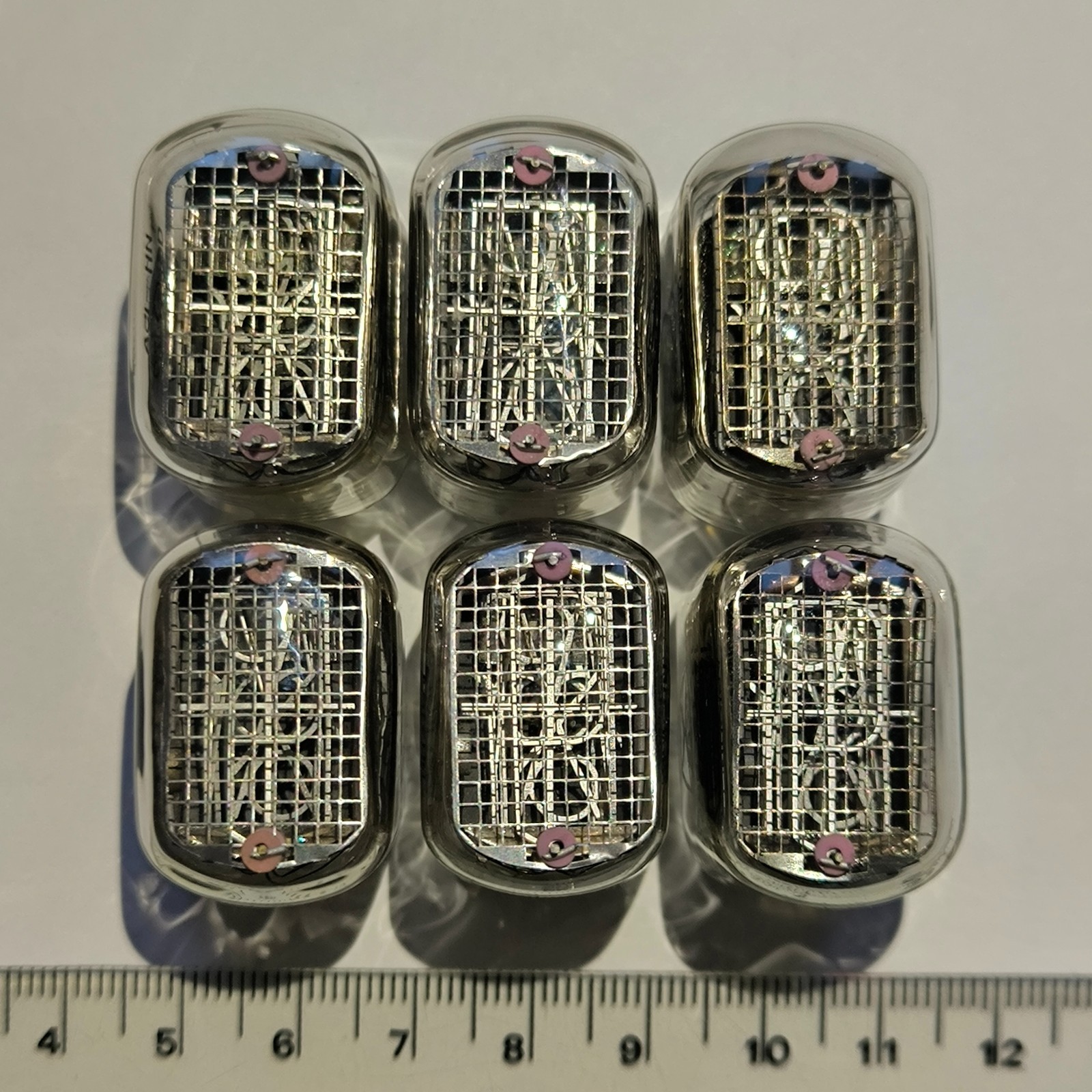 6 pcs. IN-15 IN-15A indicator lamps, vintage SYMBOL ,quality stamp.Tested!