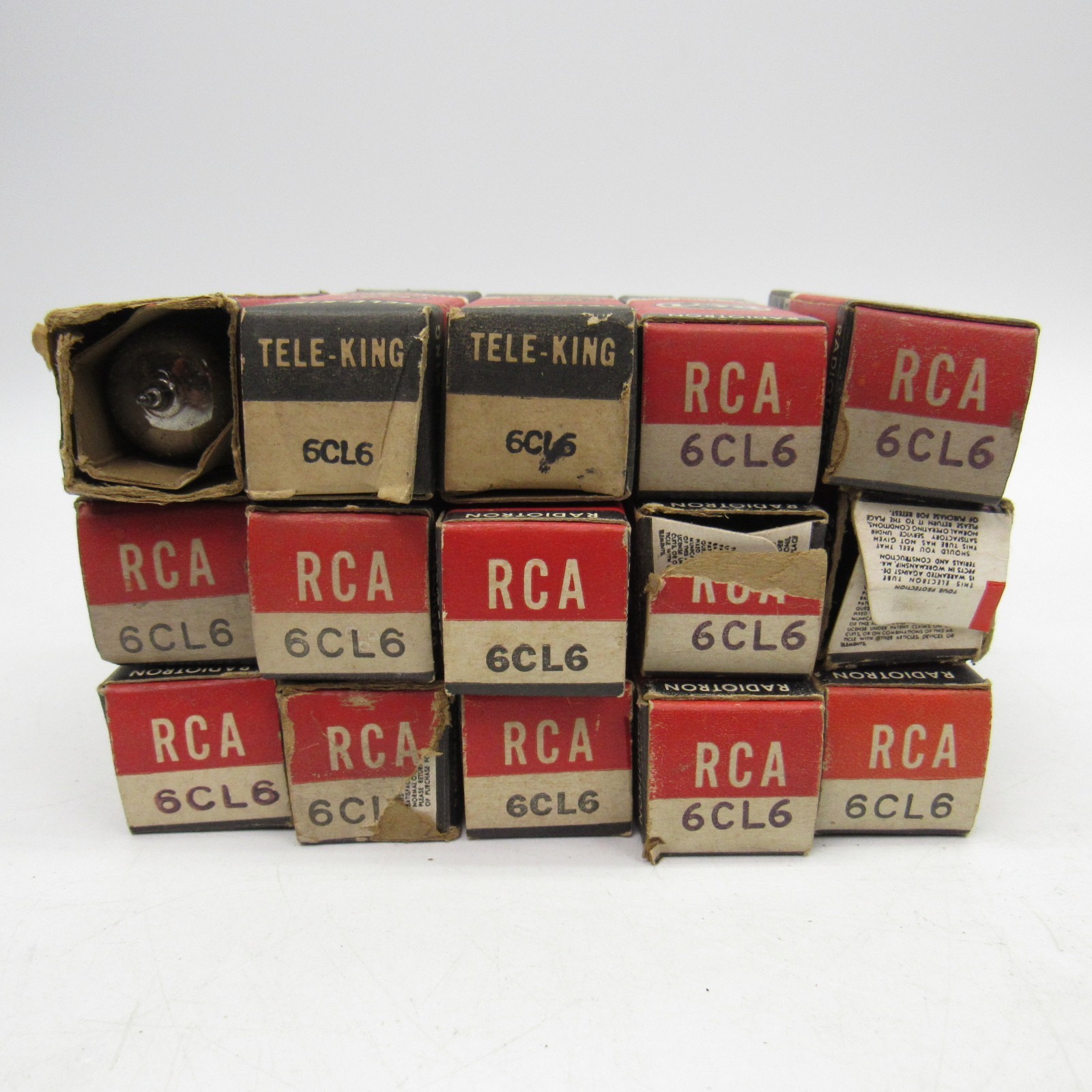 6CL6 Vacuum Tube Lot of 15 for Amps Jukeboxes etc. – NOS?