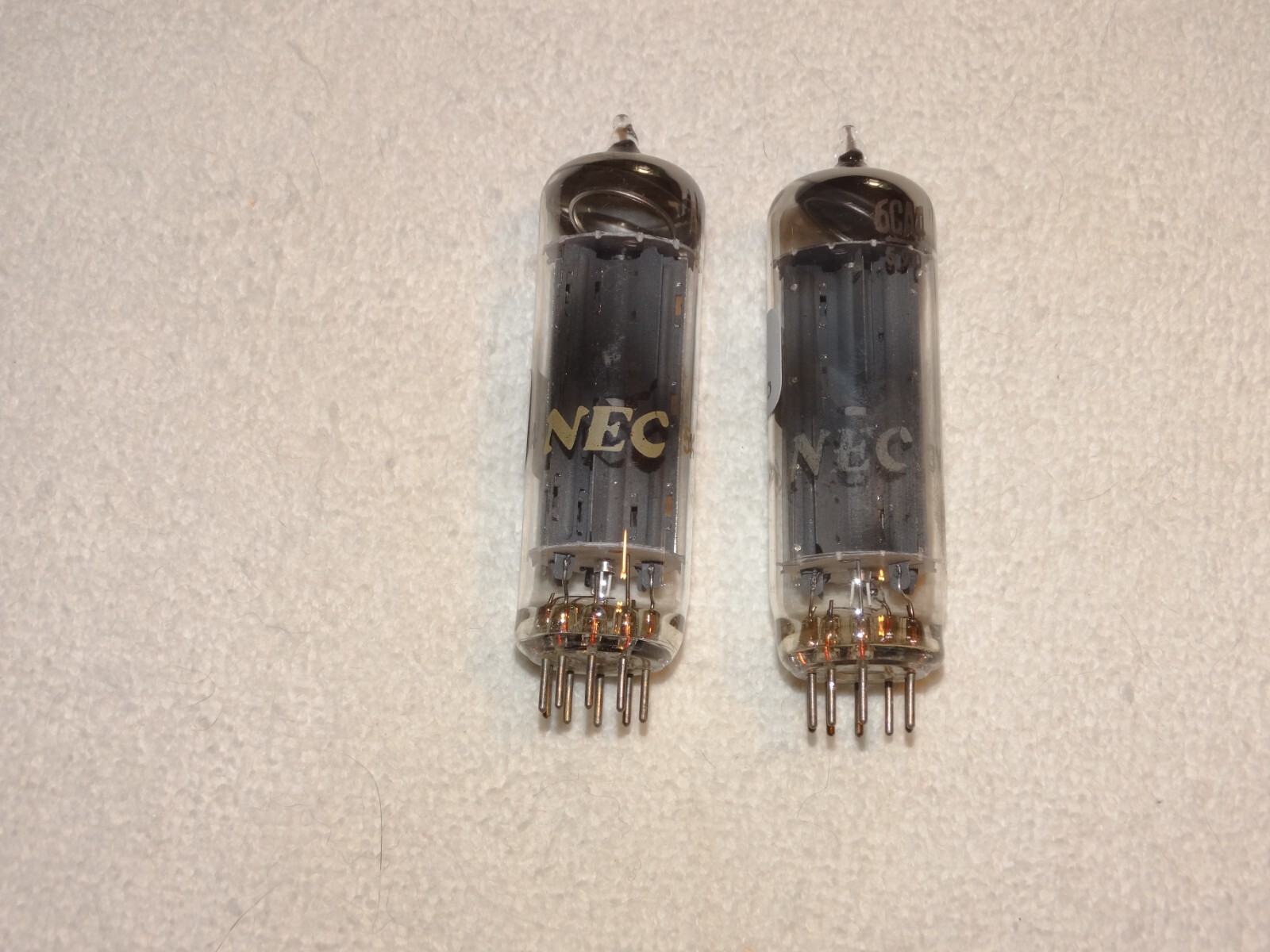 2 x 6CA4-EZ81 NEC Tubes*O-Getter*Very Strong Testing*#7