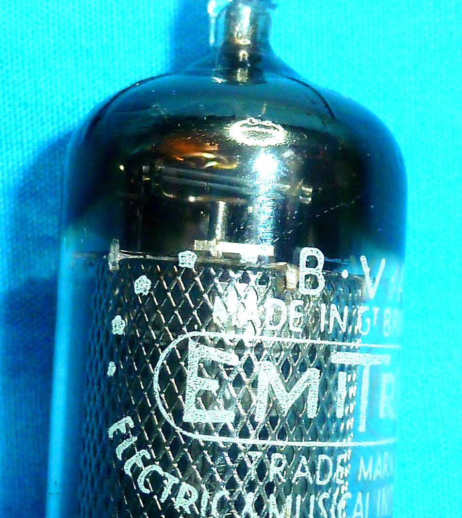 One-Emitron Z729 EF86 NOS NIB Square Getter Vintage Electronic Tube