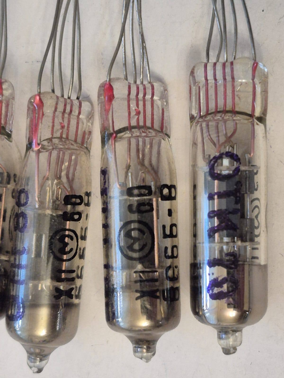 Lot of 34 6S6B-V Triode Miniature Tube MELZ SAME DATE 09/1960 NEW