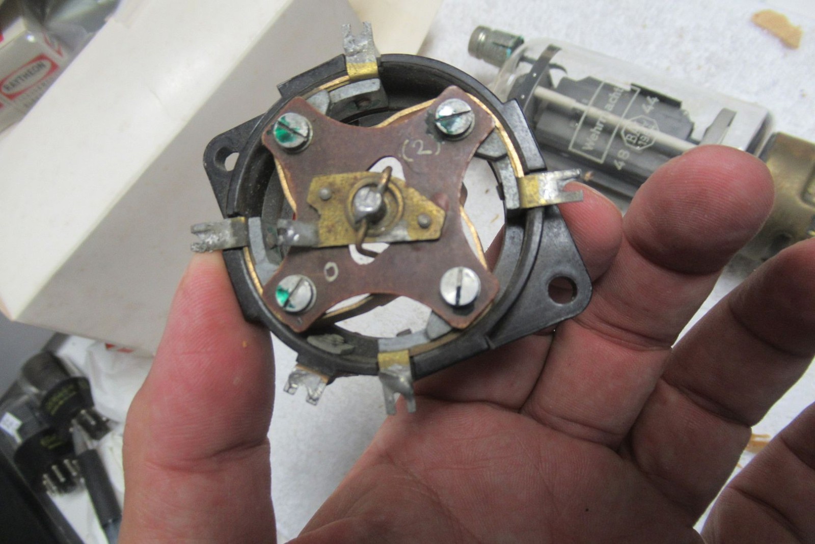 Telefunken Valve RS391, with socket