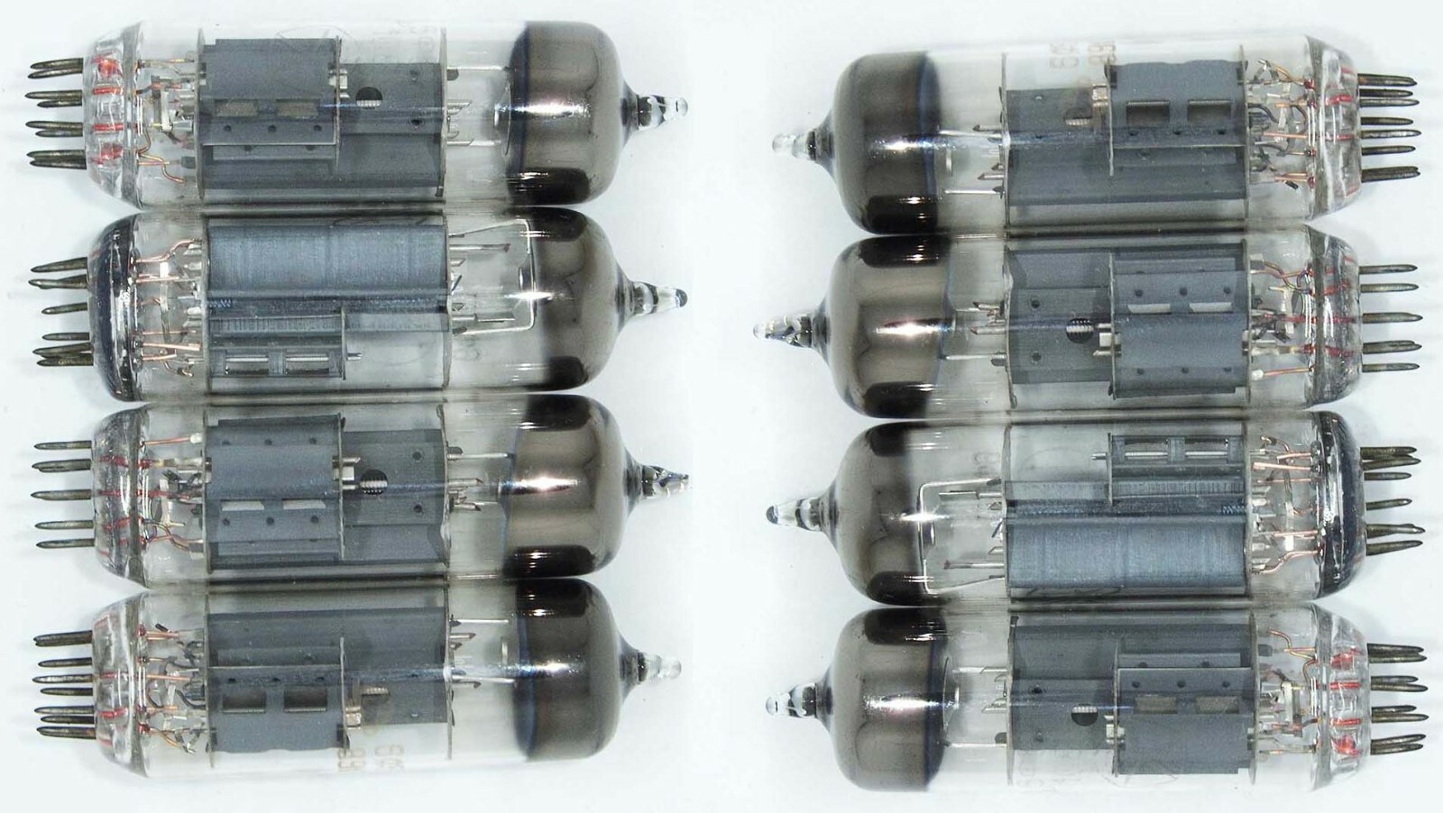 +8 pcs. x 6F5P~ 6VG8~ ECL85 Triode-Pentode USSR Audio VINTAGE tubes = DDP