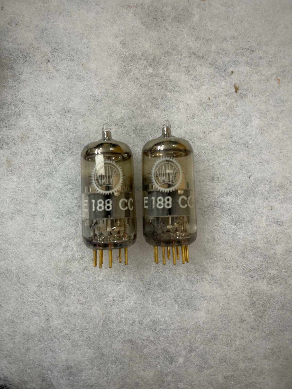 Valvo E188CC Cca E88CC ECC88 6DJ8 6922 7308 O getter Gold pins Matched Pair #1
