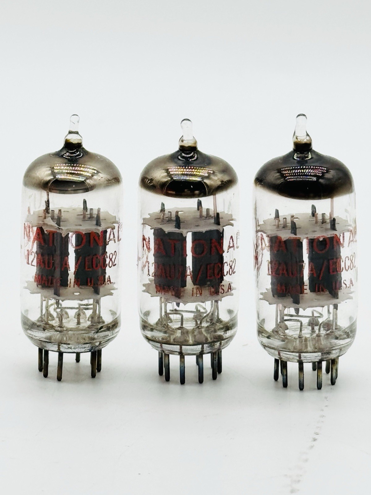 x3 Triad Pair NEW National 12AU7A ECC82 Audio Amplifier Electron Vacuum Tubes i6