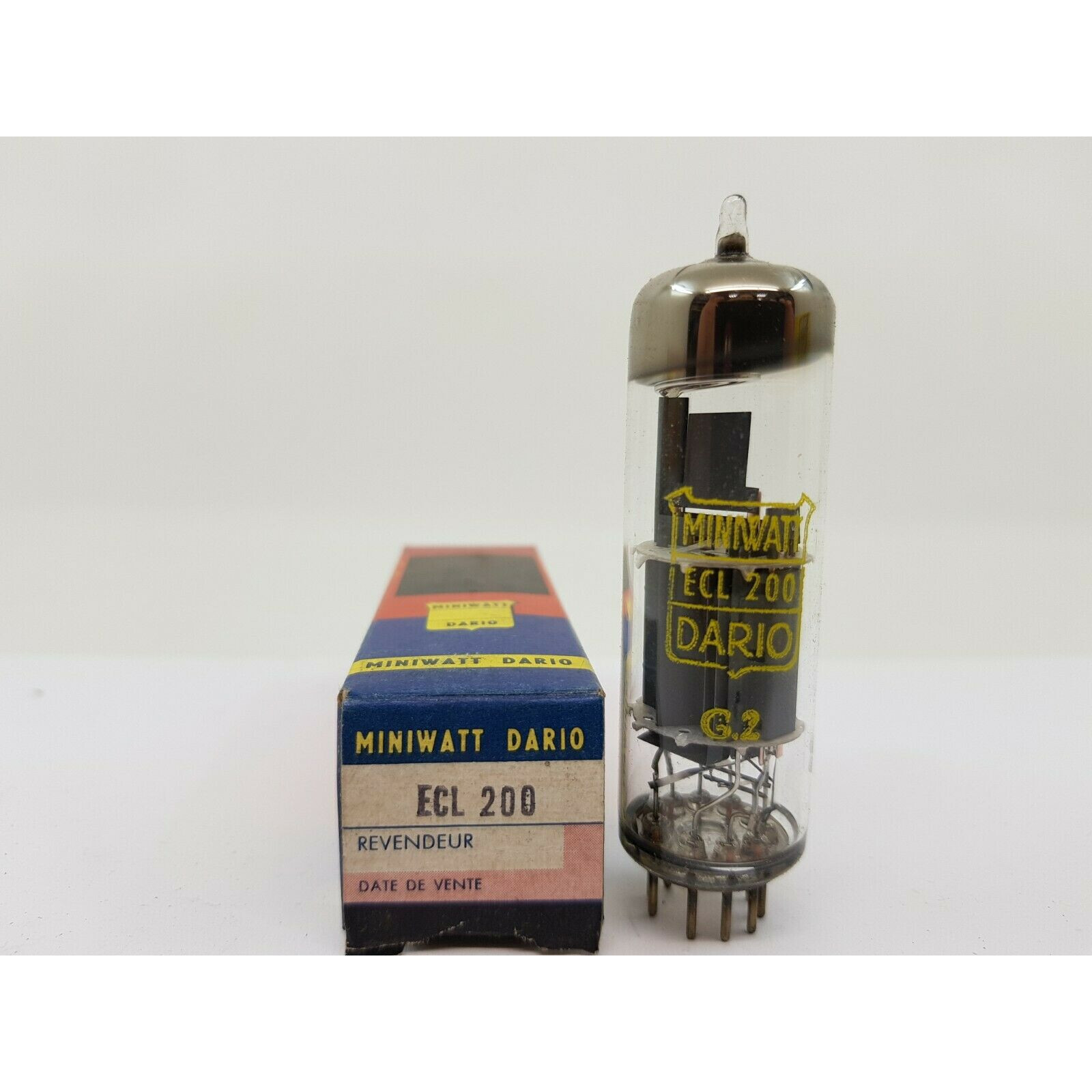 1 X ECL200 MINIWATT DARIO TUBE. RC3
