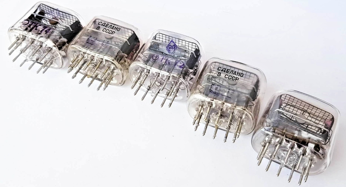 5 x IN-15 TESTED IN-15A IN-15B SYMBOLS NIXIE Indicator Clock Watch TUBE 100%