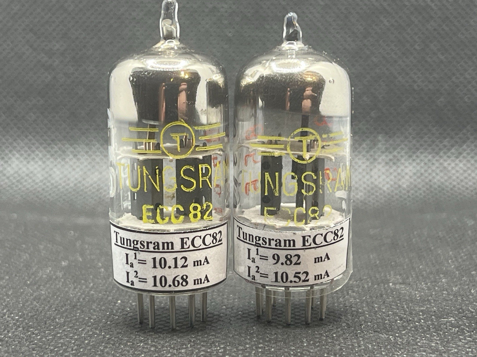 Tungsram ECC82 (12AU7) Matched Pair / Quartet /More NOS ACCURATE TESTED Quality