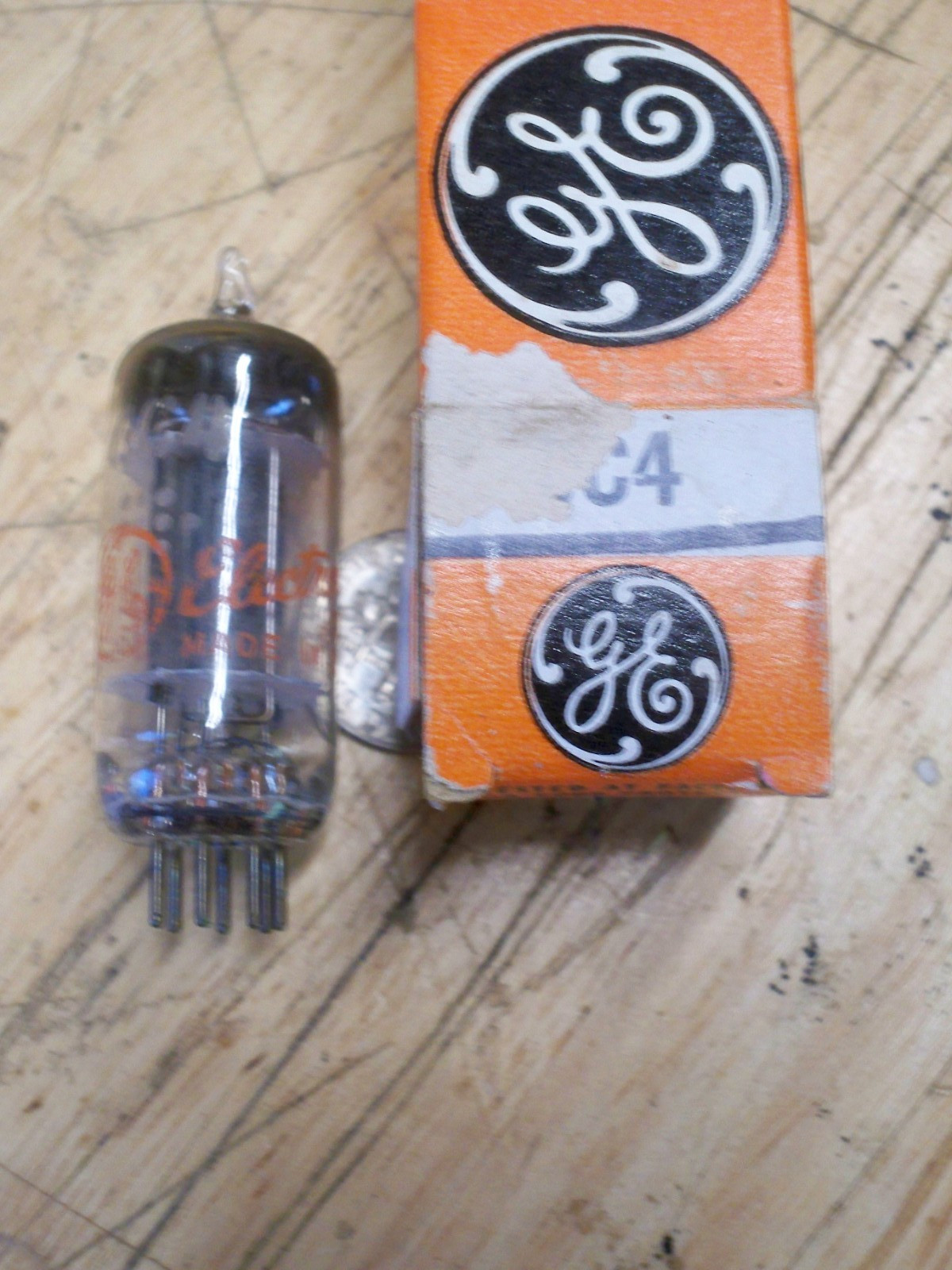 Vintage NOS/NIB GE 6C4 Tube