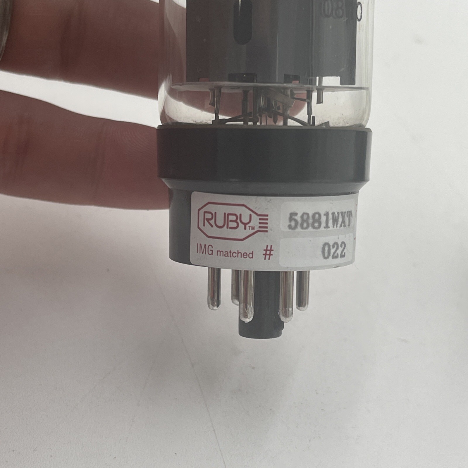 Matched Pair of Ruby Sovtek 5881WXT / 5881 tubes, Brand New !