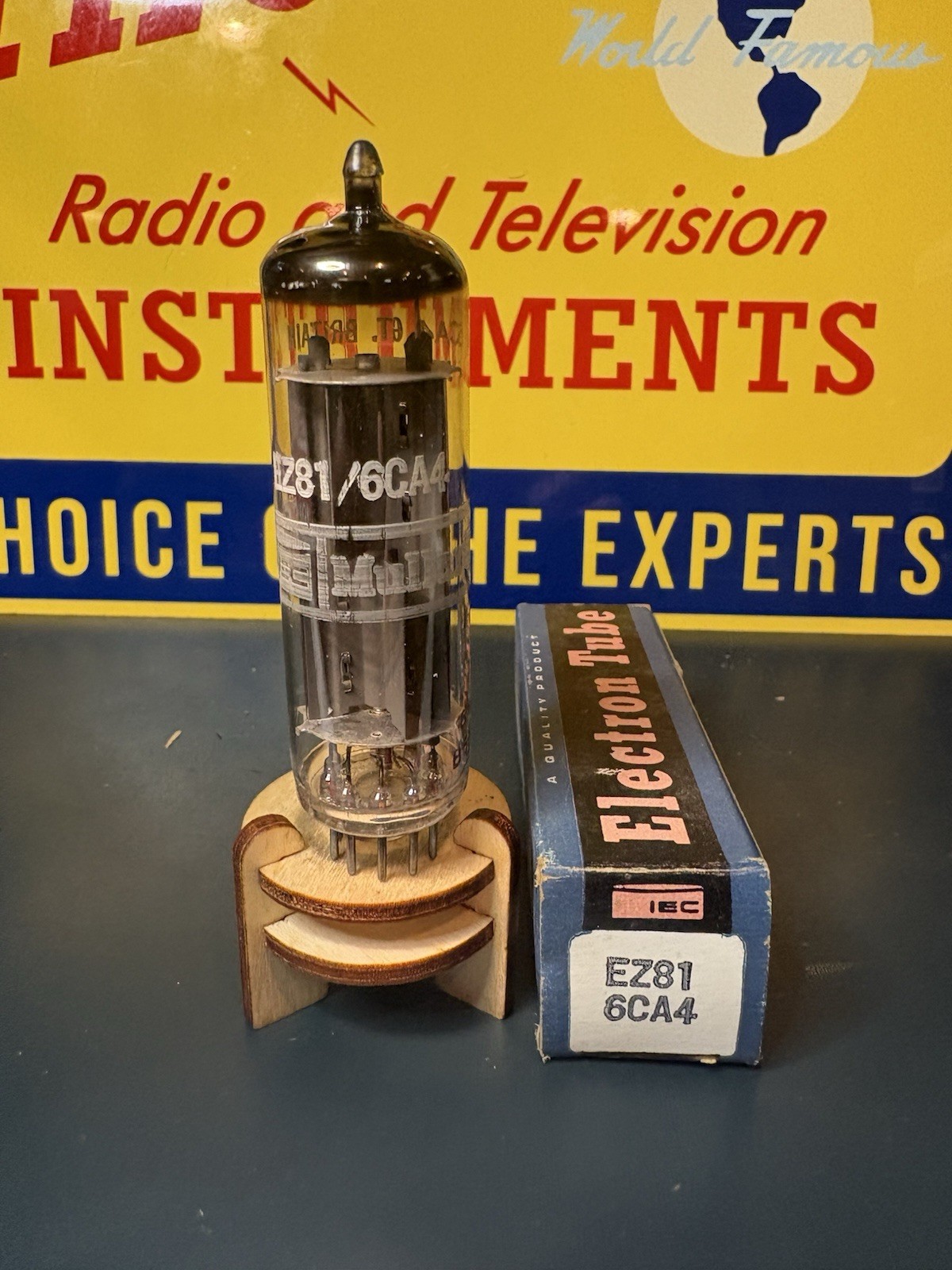 Mullard IEC Blackburn EZ81 6CA4 Vacuum Tube 539C Tested NOS NIB Balanced 🌊