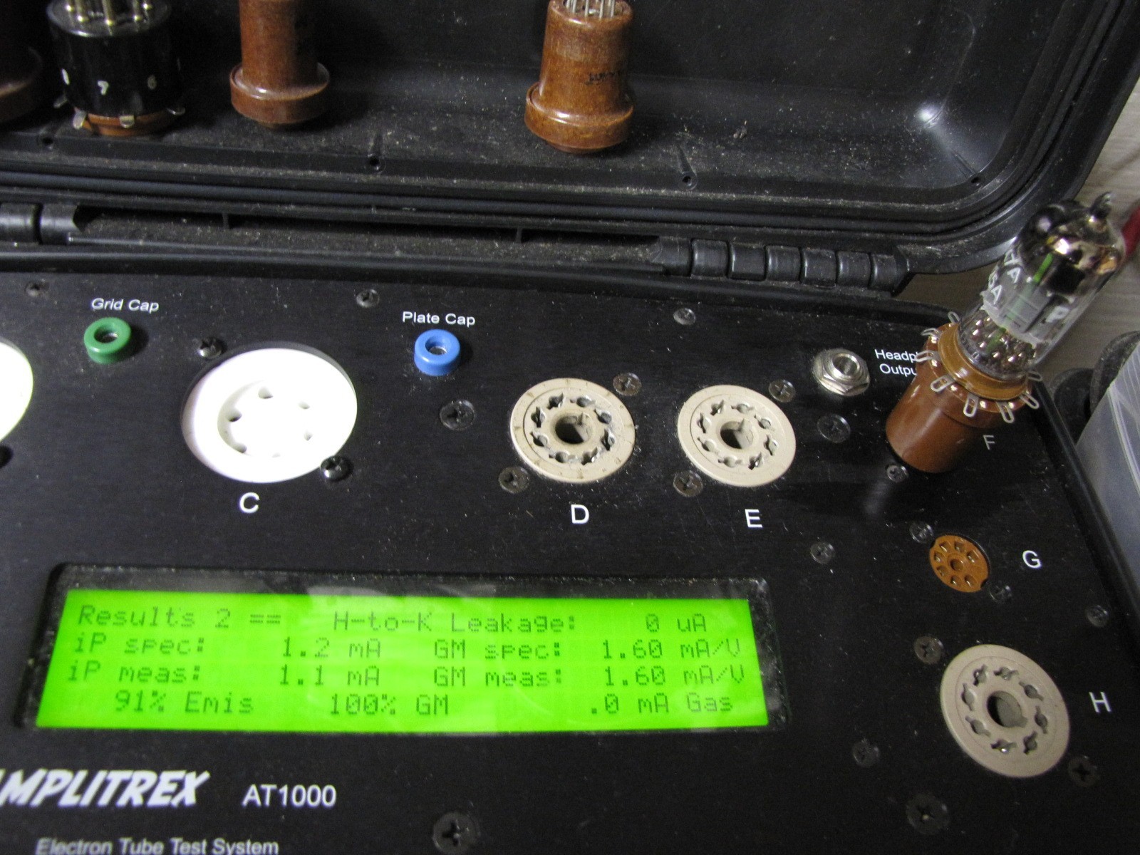 1975 Phillips / Mullard 6CA7 (quad) 7025 /12AX7 (three) MATCH SET !!!!!!