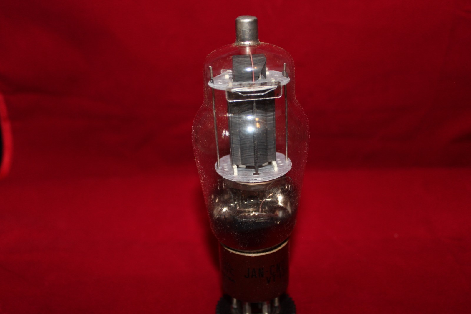 4 NOS JAN-CNU-1625 Vacuum Tubes Quad March 1944 National Union Matched 4900 Gm