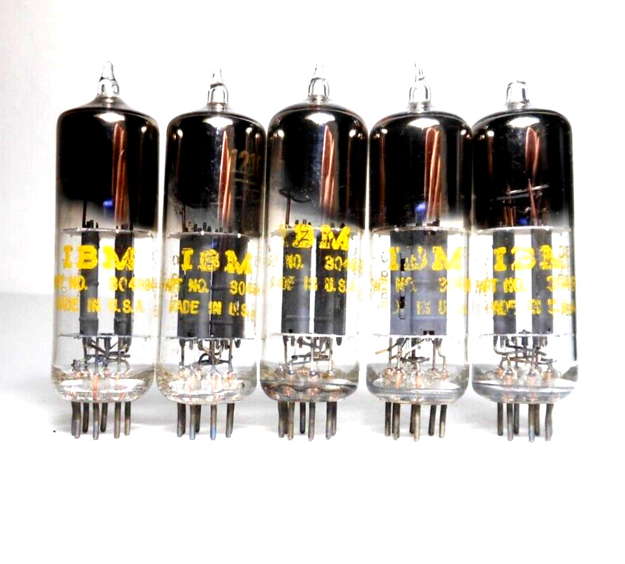 IBM 1216 Computer Logic Tube Sylvania Dual Triode 6211 Collector Display (x1pc)