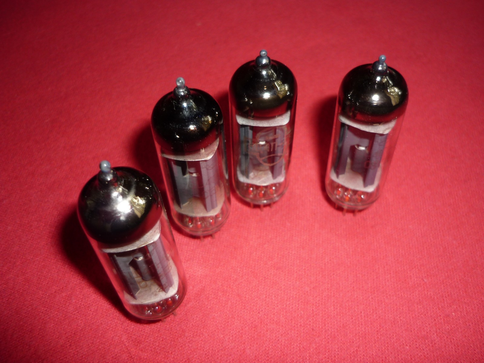 4pcs. 6C4P-EV / 6Ц4П-ЕВ ~ 6Z4 China Full-Wave Vacuum Rectifier MILITARY