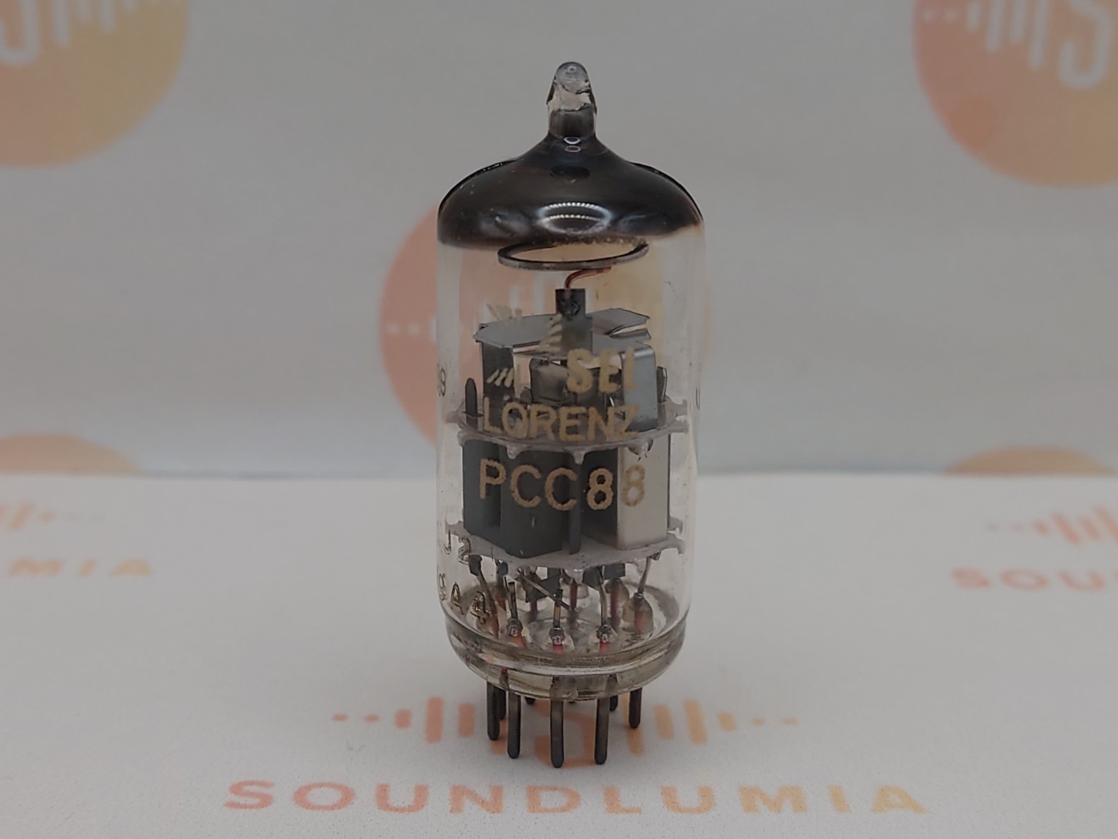 1x Mullard PCC88 7DJ8 O-getter – SEL Lorenz label – Blackburn 1969 DJ2