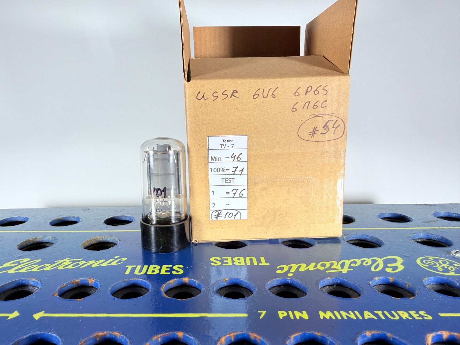 USSR 6V6GT 6П6С 6P6S Tested Like NOS Tube
