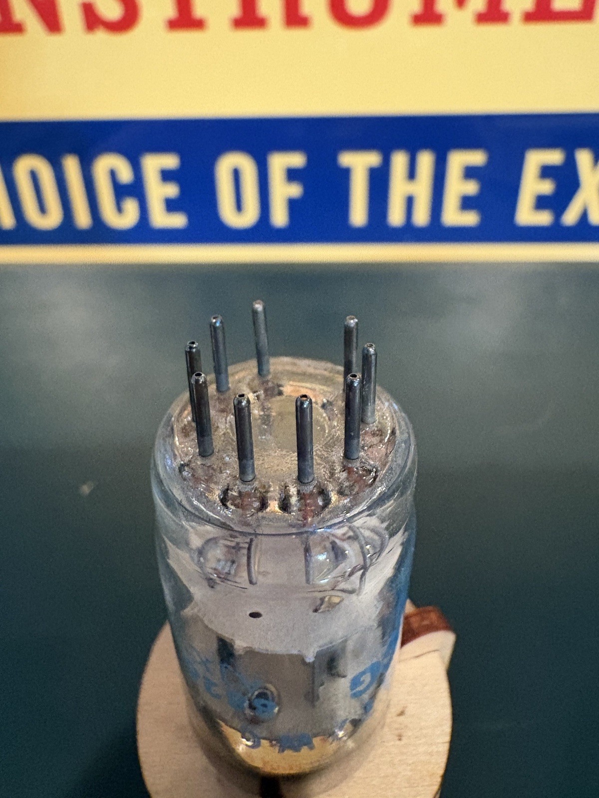 1988 Phillips ECG 12AT7 WC ECC81 Grey Plate Halo Get Tube TV7&Maxi Test NOS NIB