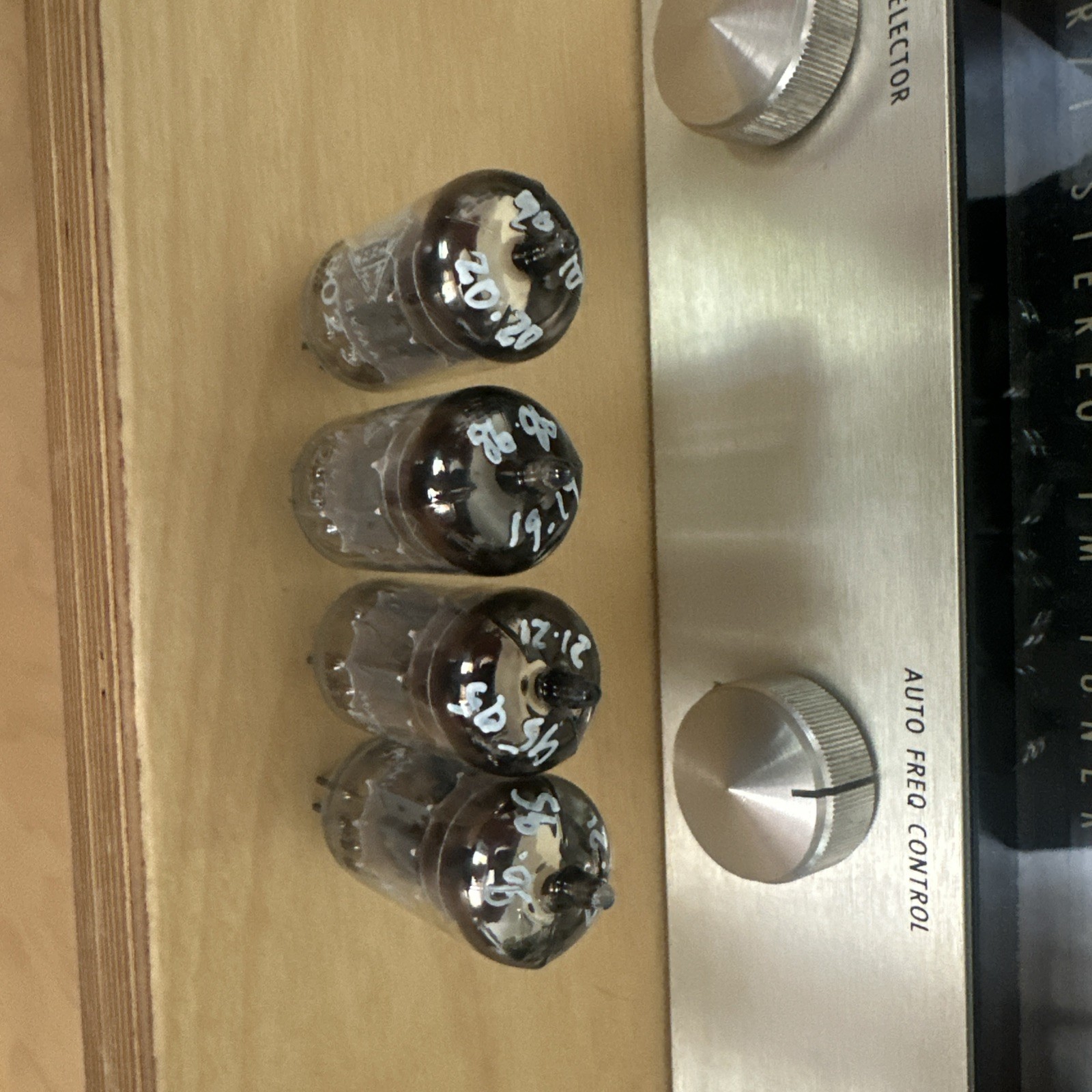 VINTAGE Quad ECC802S 12AU7 SIEMENS Triple Mica Rare! Telefunken Branded Lot a