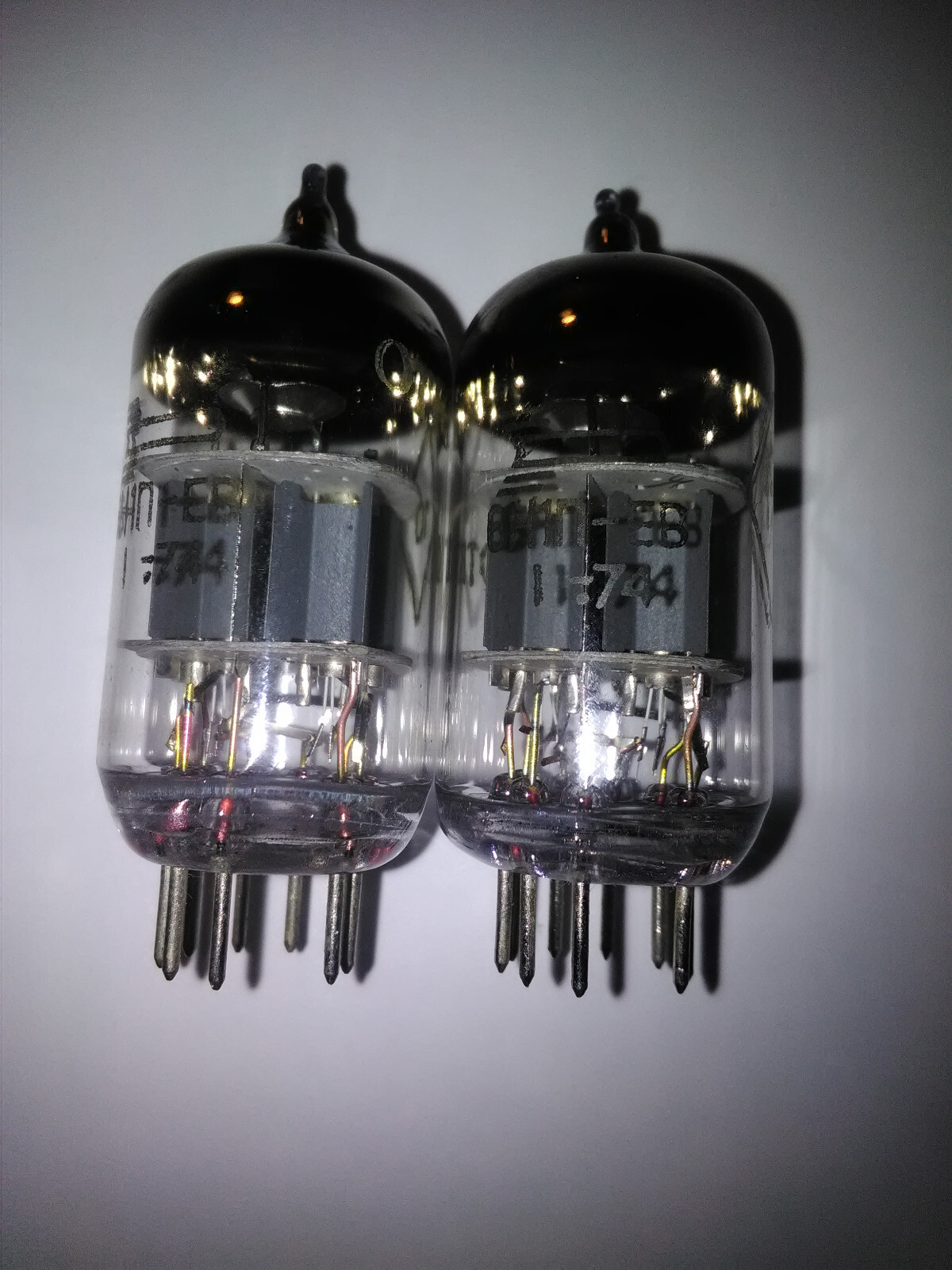 2pcs 6N6P +2pcs6N1P-EV MATCHED PAIR set for amps(tested L3-3)