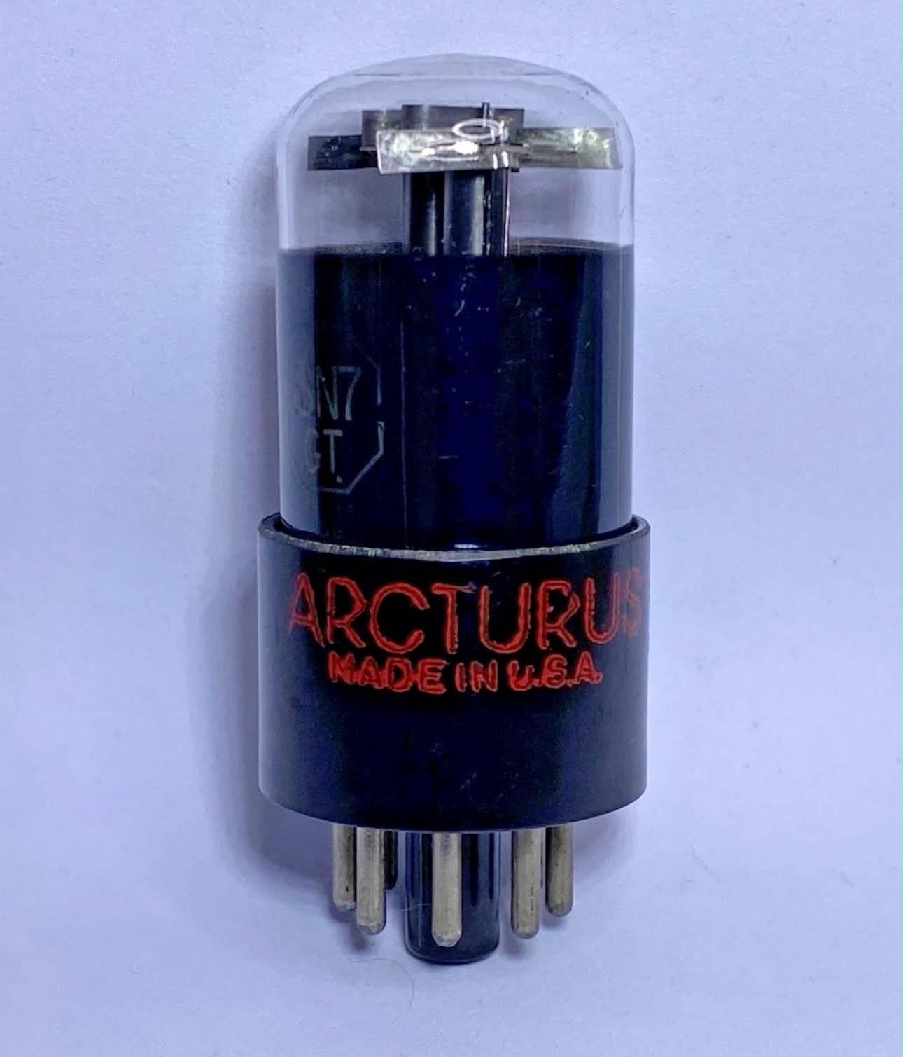 RARE ARCTURUS (TUNG-SOL) 6SN7GT VT-231 TESTED GOOD