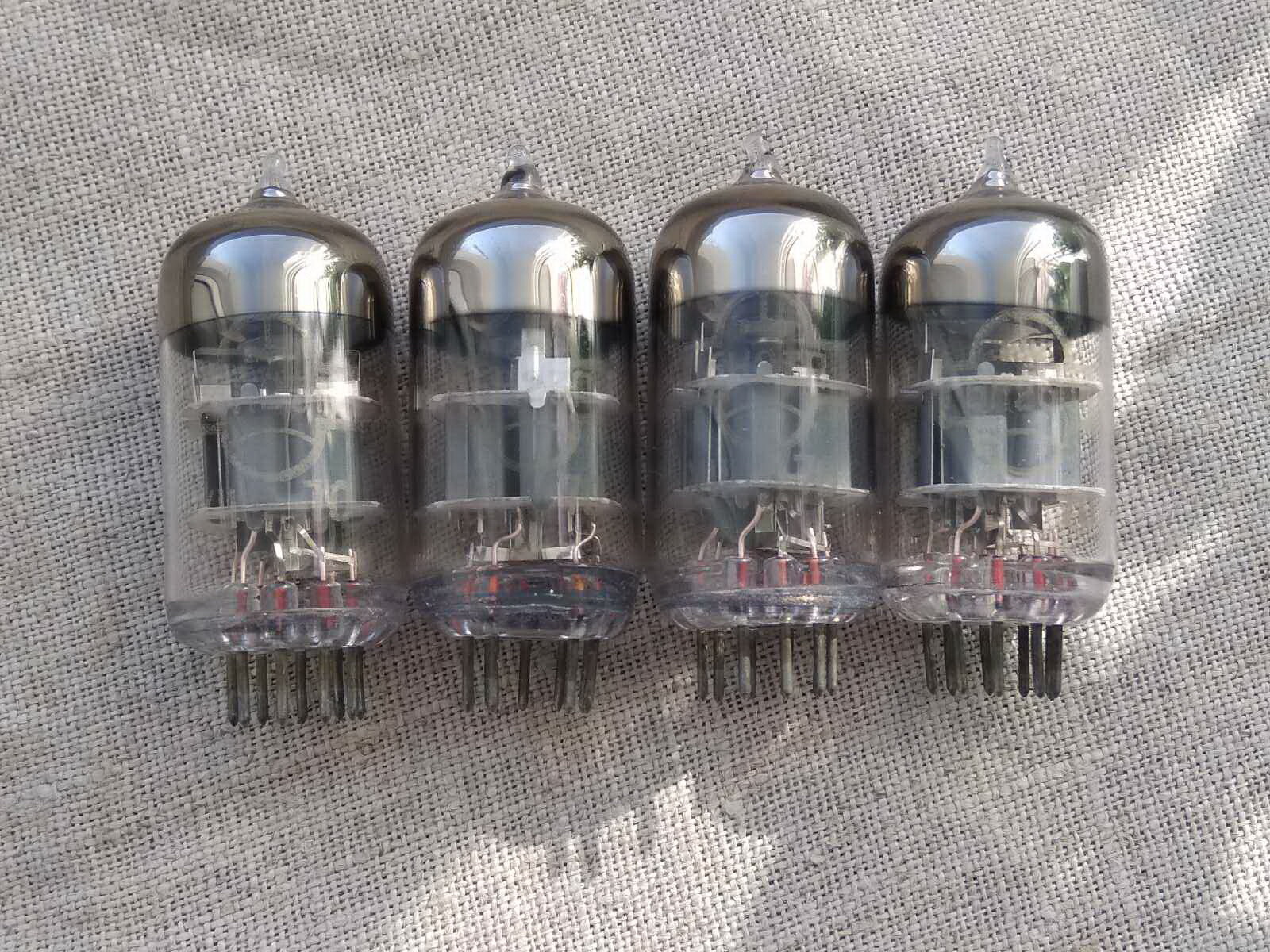 4 pcs. 6N23P REFLECTOR TUBES `70s RARE = E88CC / 6922 / 6DJ8 Soviet Russian