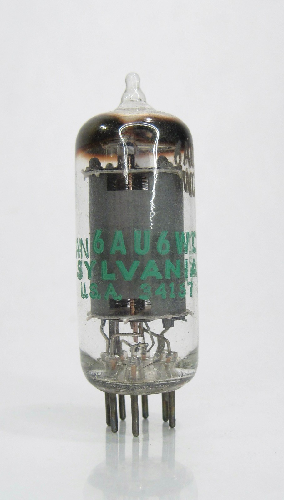 Sylvania Vintage Electronic Vacuum Tube Model JAN6AU6WC Used Made in USA